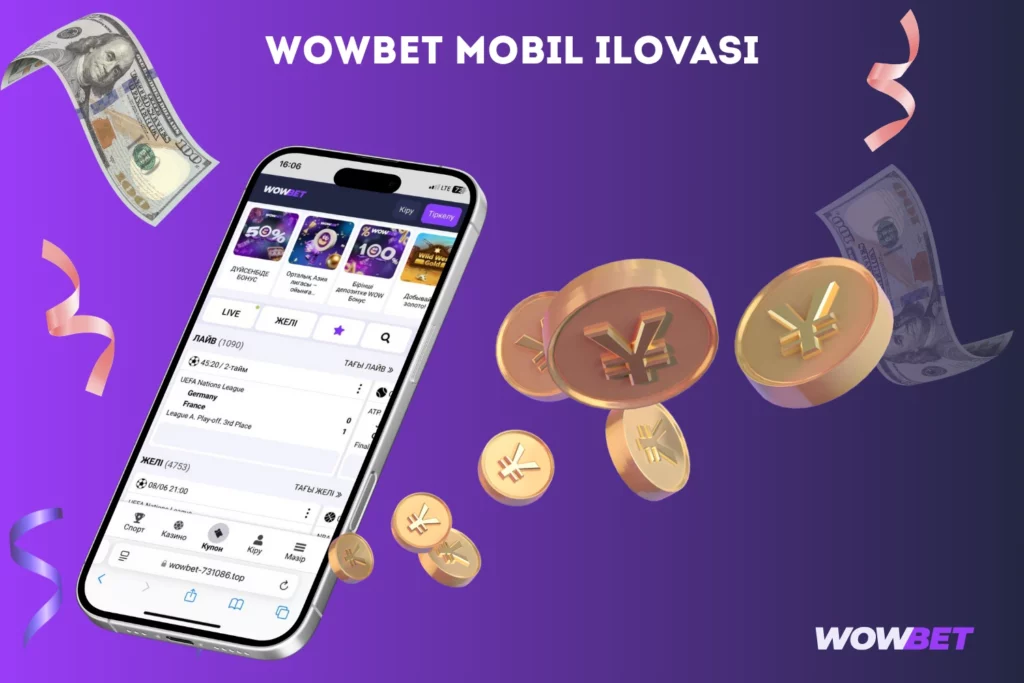O‘zbekistonda Wowbet mobil ilovasi va qulayligi